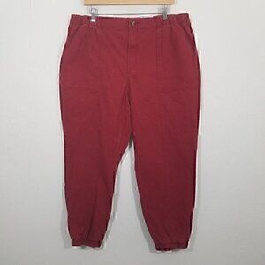 NWT Style‎ & Co Utility Pant Jogger Mid Rise Comfort Waist Stretch Size XL